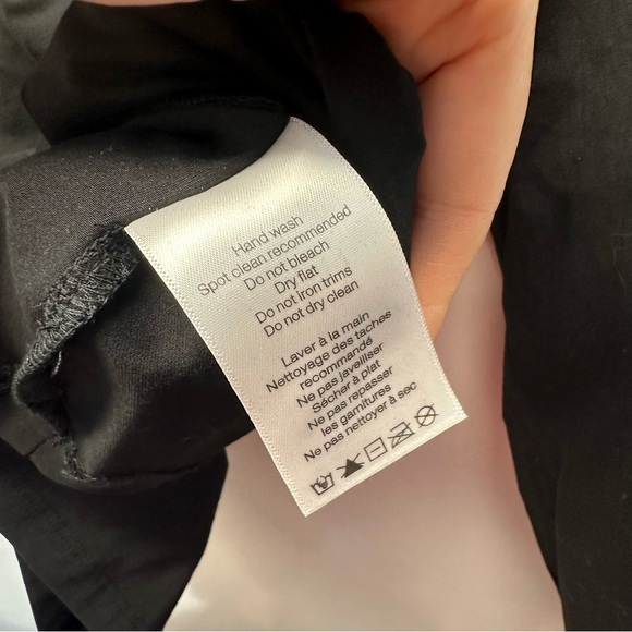 VERONICA BEARD franchi embellished applique top in black puff sleeve size small - Picture 10 of 12